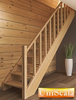 Готовые лестницы из дерева для дома и дачи