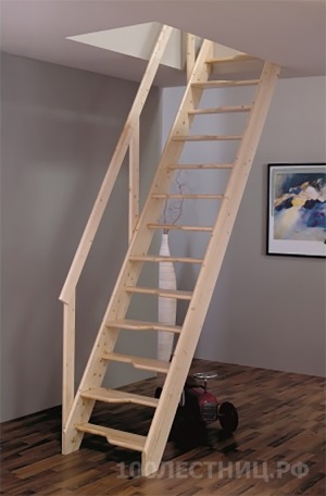 Купить готовые деревянные лестницы на второй этаж для дачи